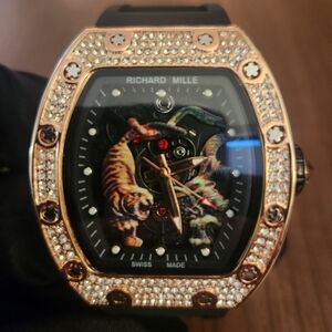 51-01 Tourbillon Michelle Yeoh "Tiger and Dragon" Quartz Watch